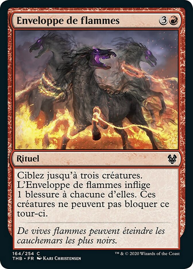 image Enveloppe de flammes