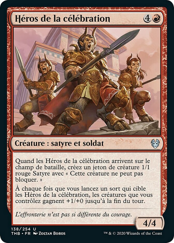 image Héros de la célébration