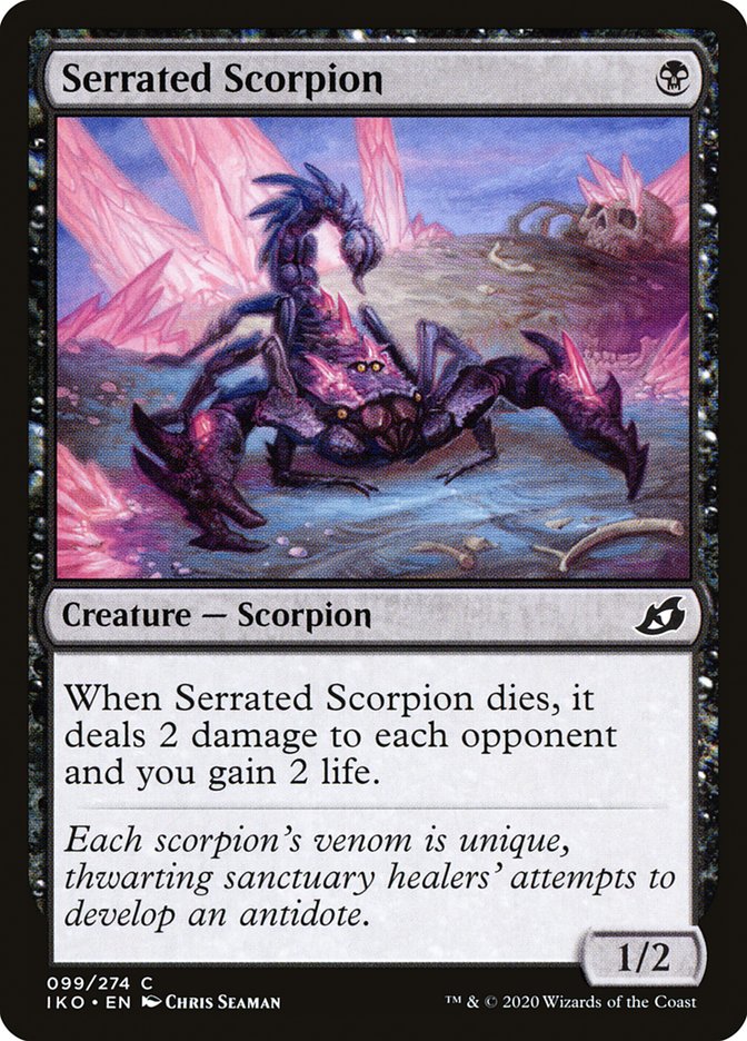 image Serrated Scorpion
