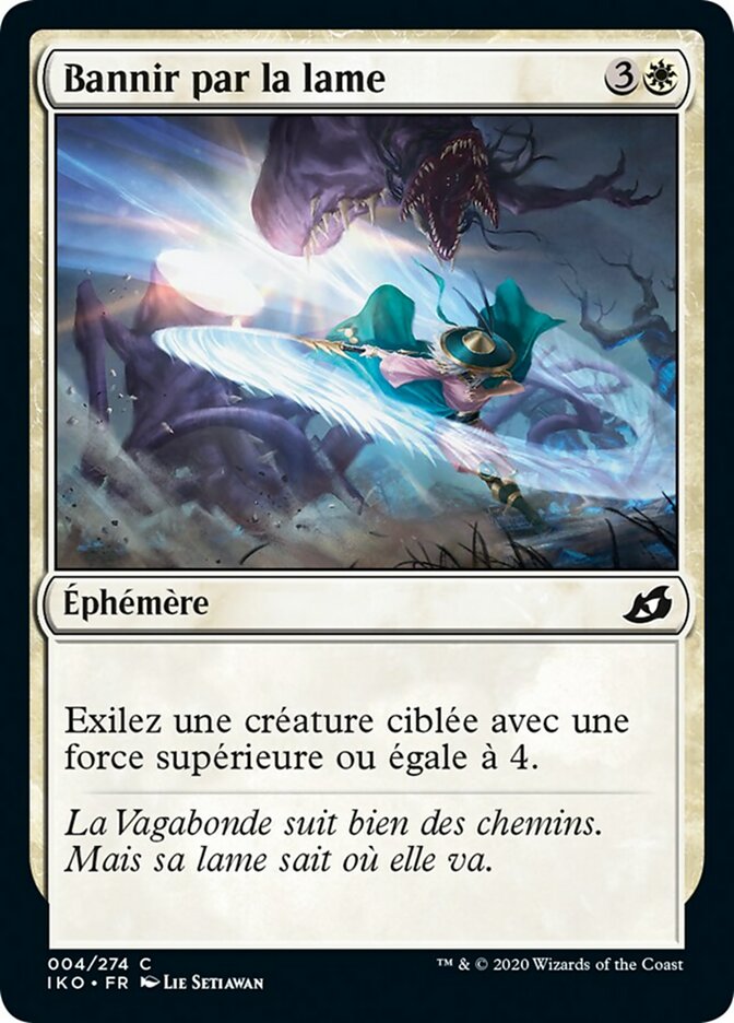 image Bannir par la lame