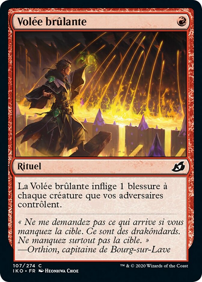 image Volée brûlante