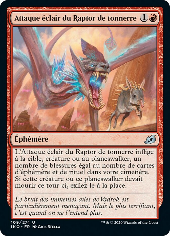 image Attaque éclair du Raptor de tonnerre