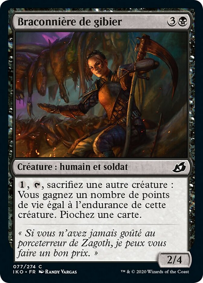 image Braconnière de gibier