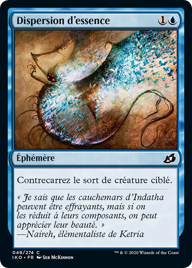 image Dispersion d'essence