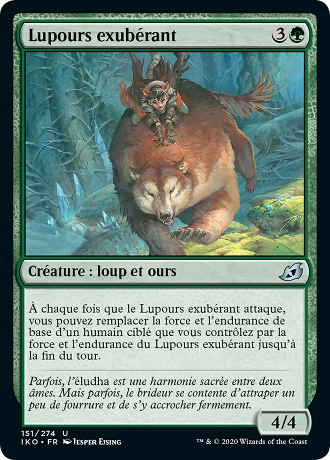 image Lupours exubérant