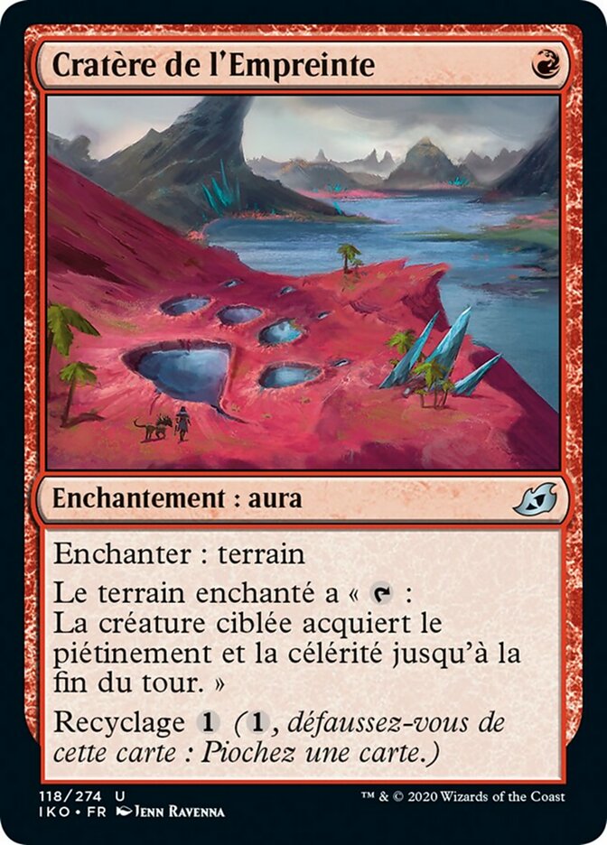 image Cratère de l'Empreinte