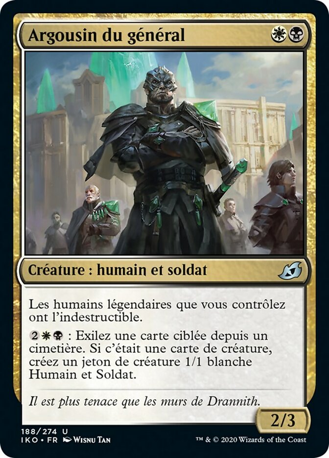 image Argousin du général