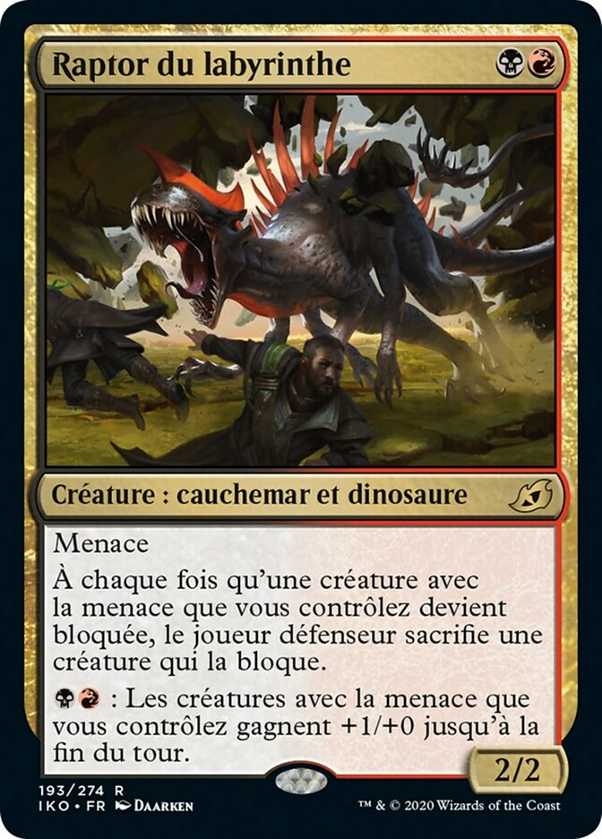image Raptor du labyrinthe