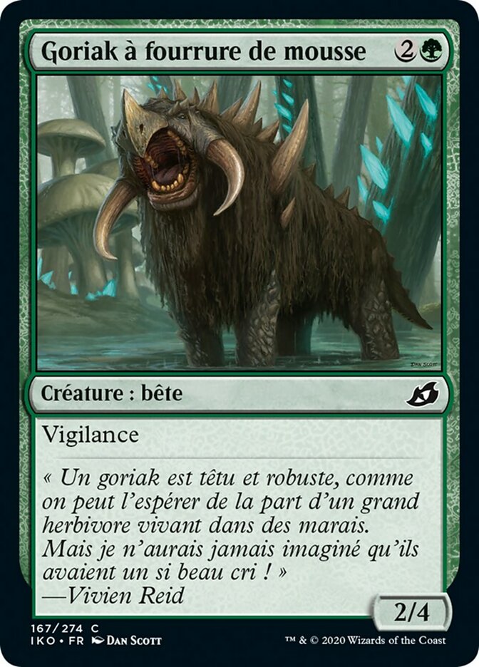 image Goriak à fourrure de mousse