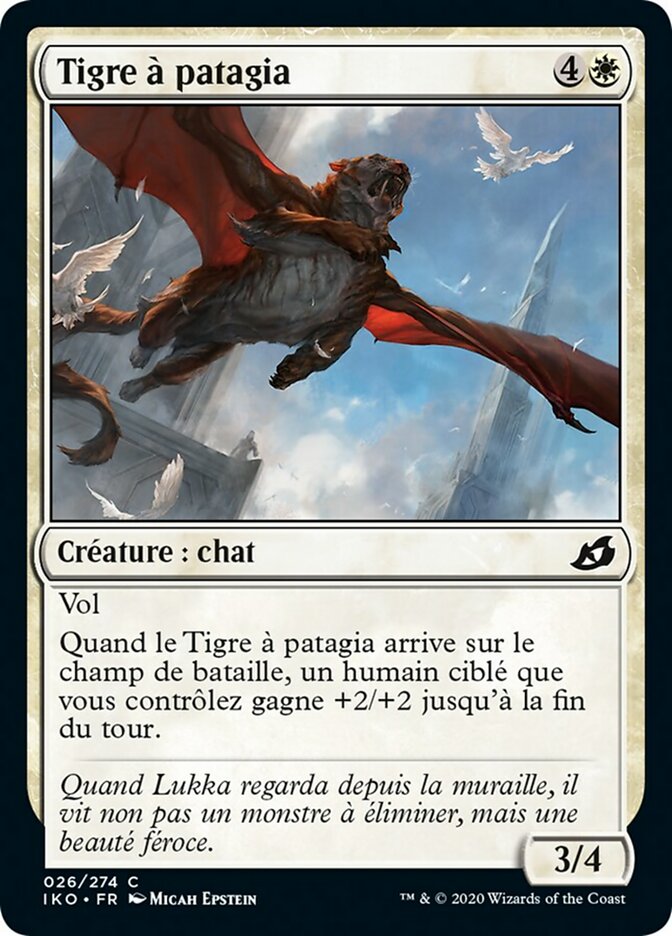 image Tigre à patagia