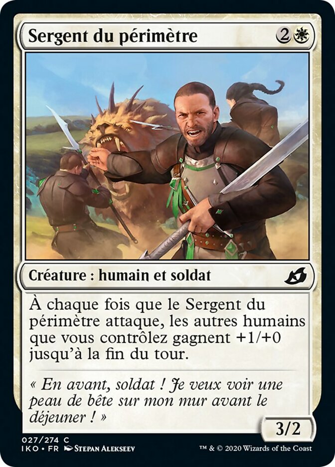 image Sergent du périmètre