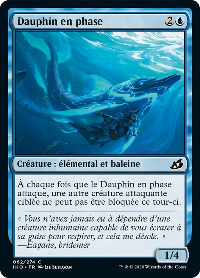 image Dauphin en phase