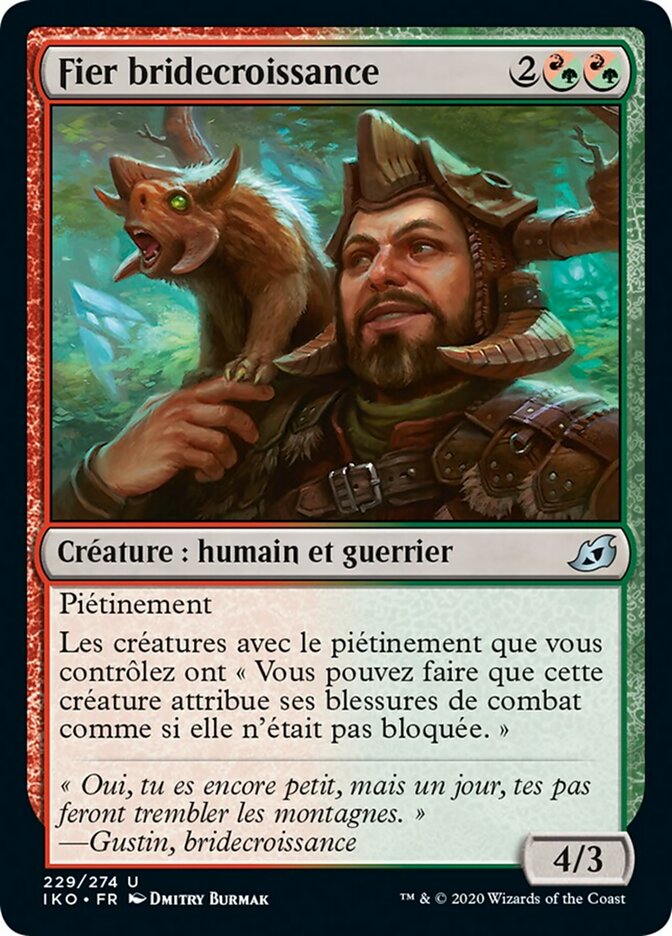 image Fier bridecroissance