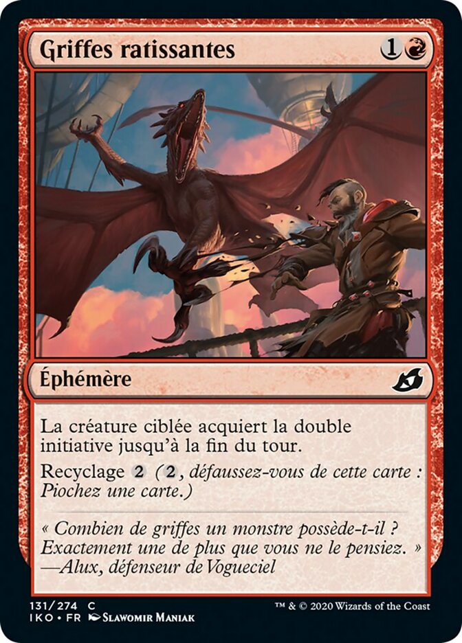 image Griffes ratissantes