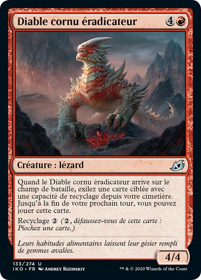 image Diable cornu éradicateur