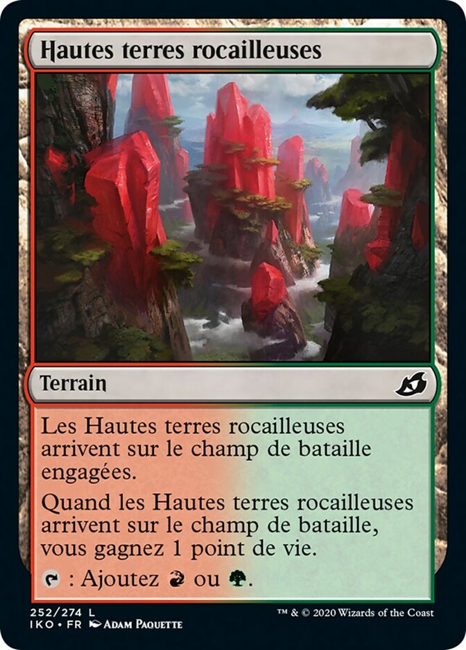 image Hautes terres rocailleuses