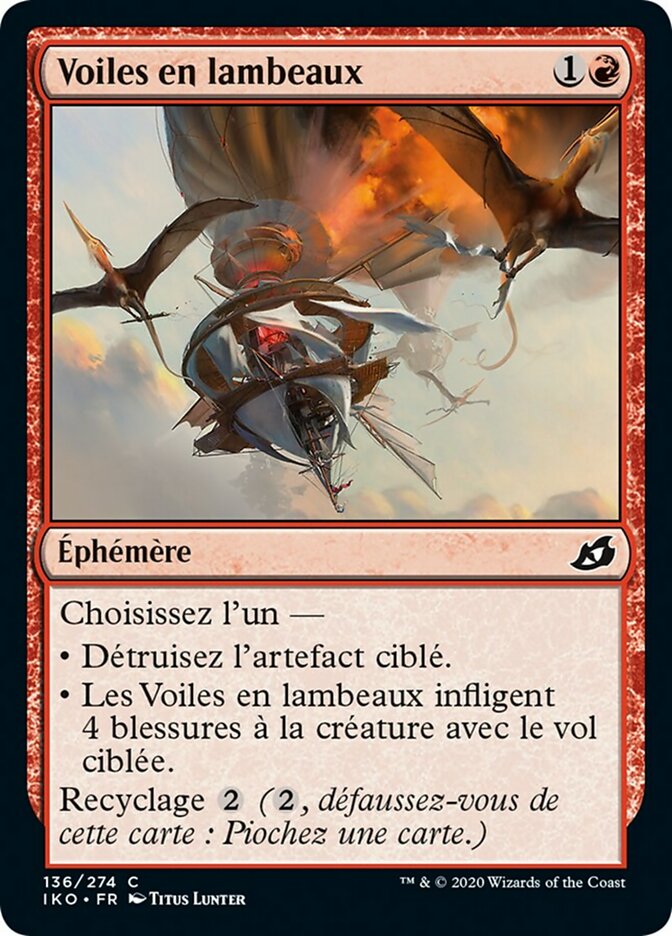 image Voiles en lambeaux
