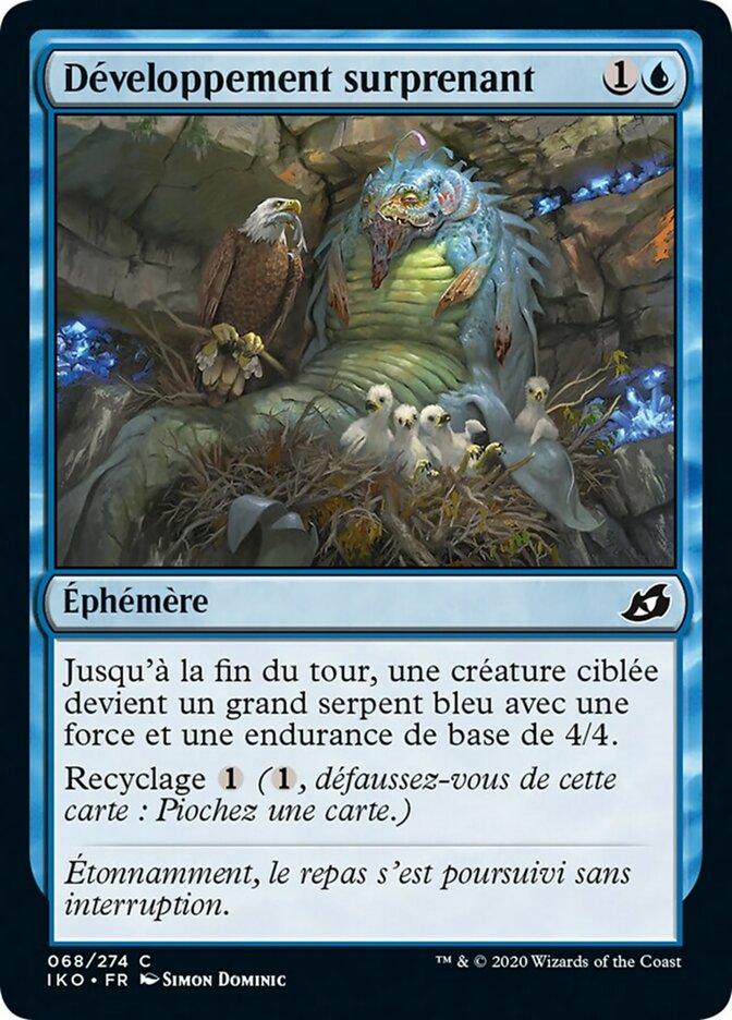 image Développement surprenant