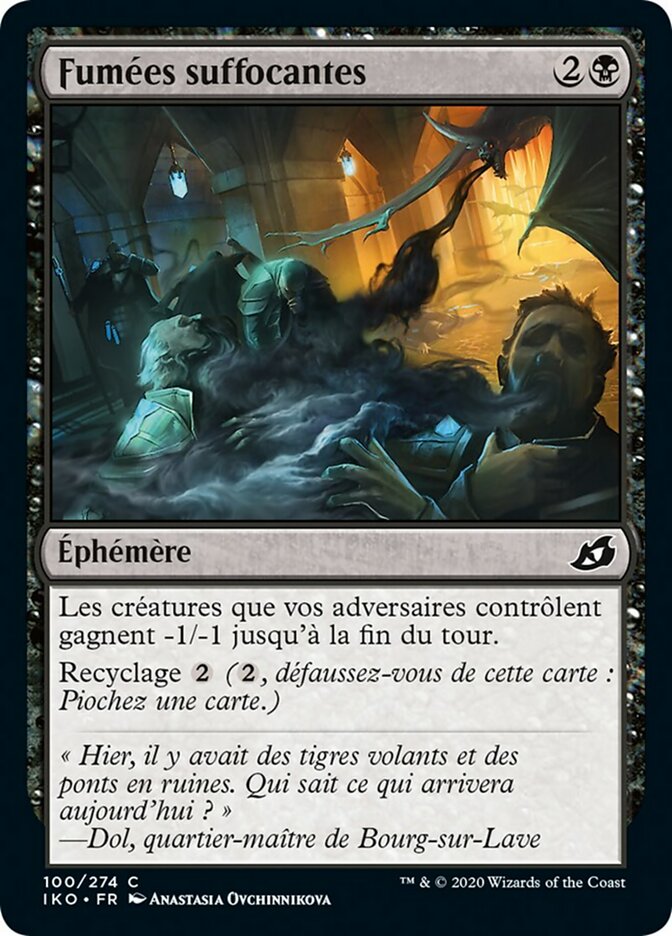 image Fumées suffocantes