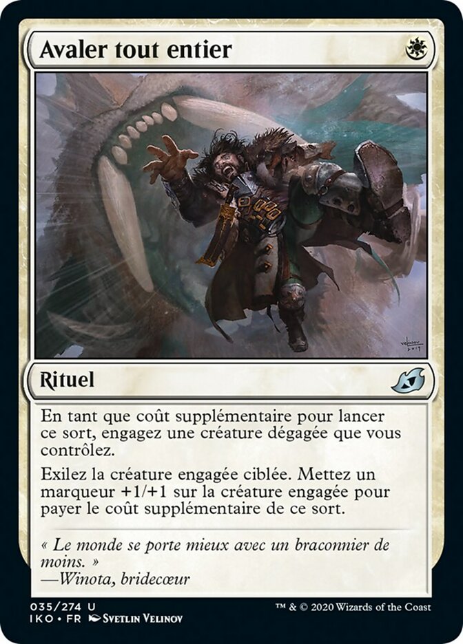 image Avaler tout entier