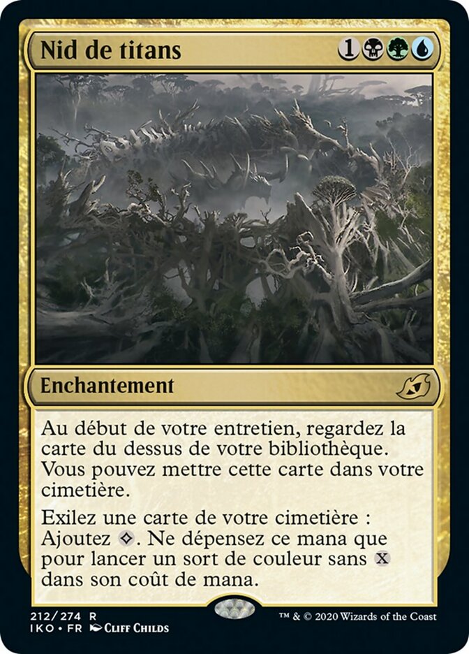 image Nid de titans