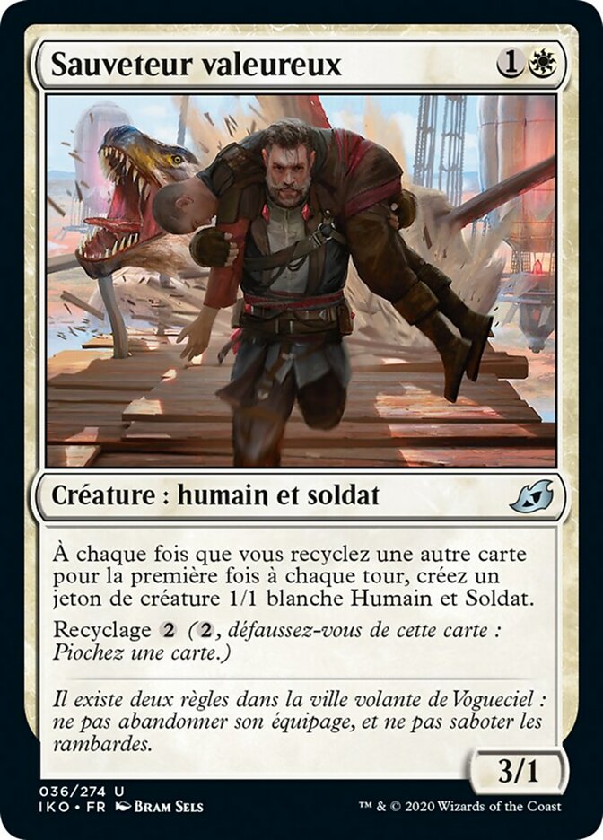 image Sauveteur valeureux