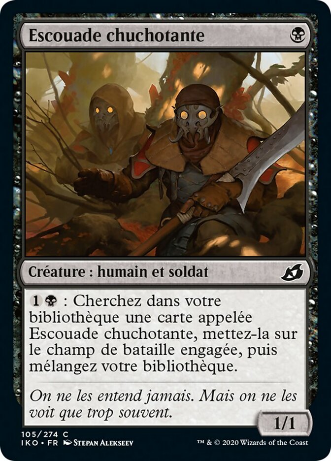 image Escouade chuchotante