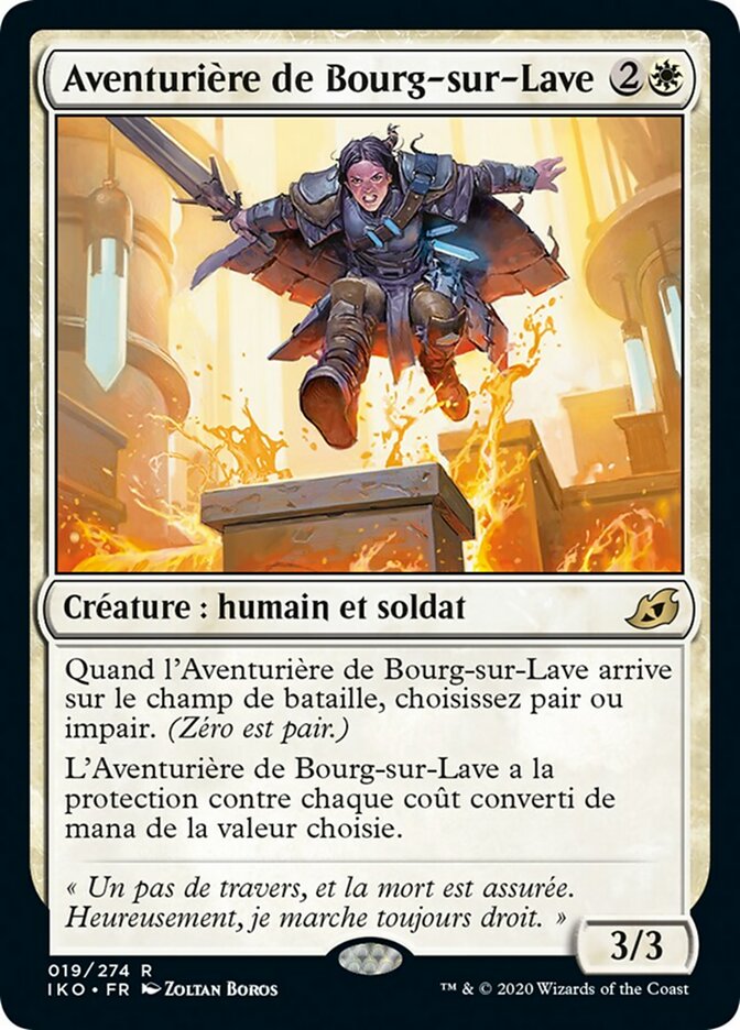 image Aventurière de Bourg-sur-Lave