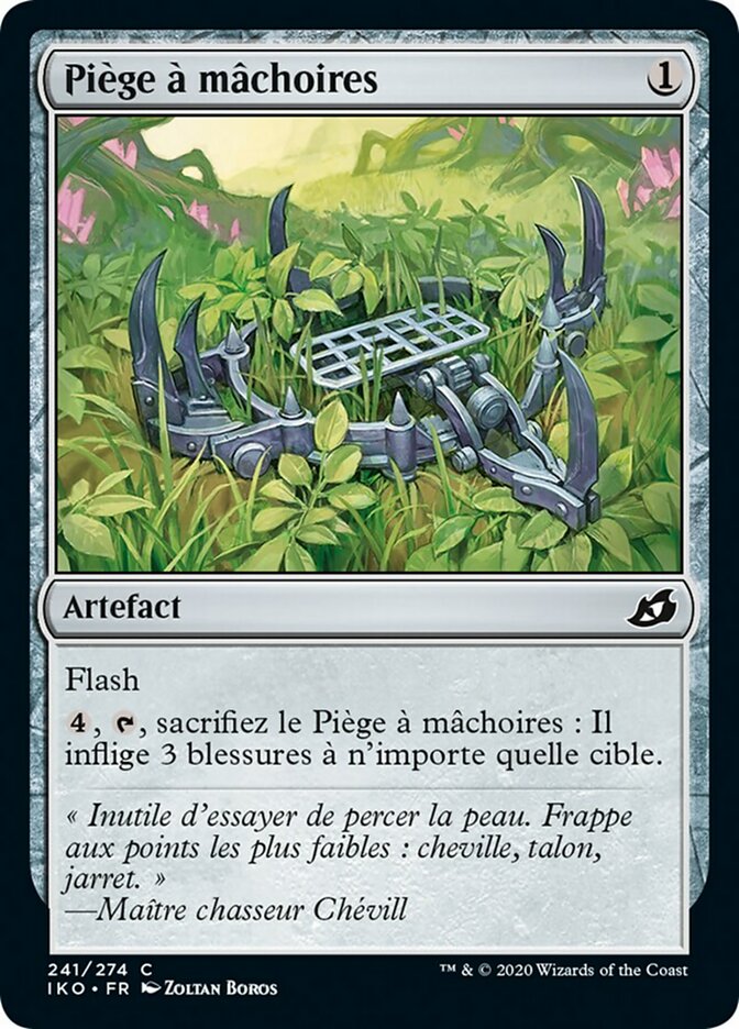 image Piège à mâchoires