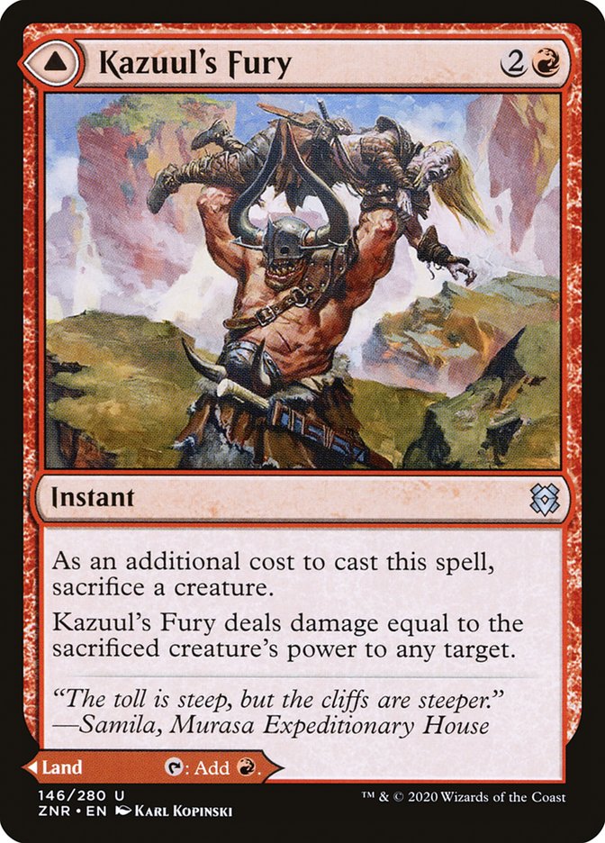 image Kazuul's Fury // Kazuul's Cliffs