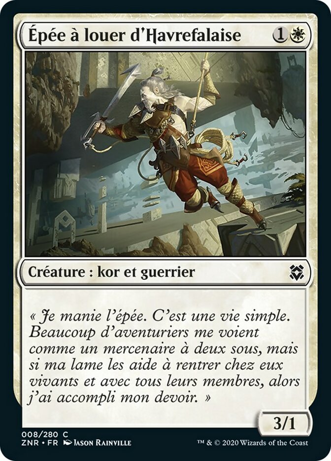 image Épée à louer d'Havrefalaise