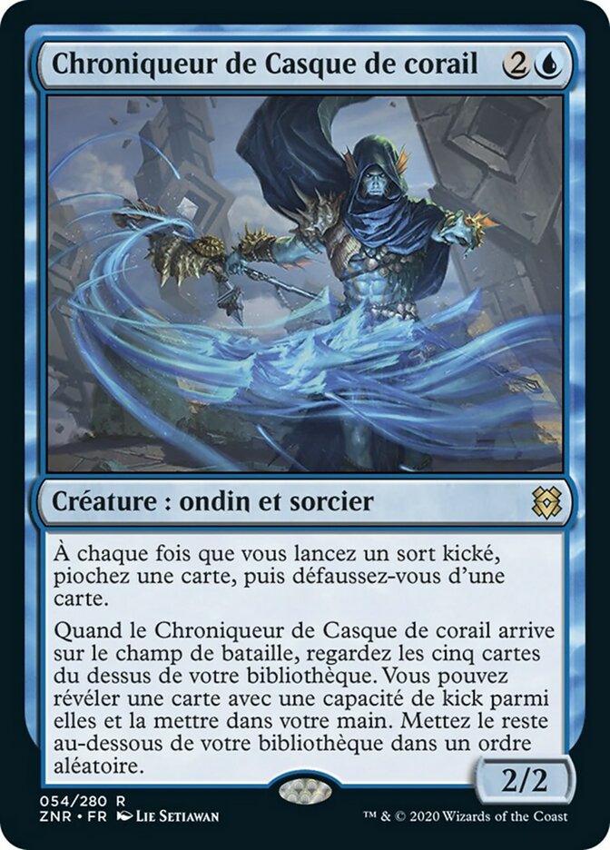 image Chroniqueur de Casque de corail