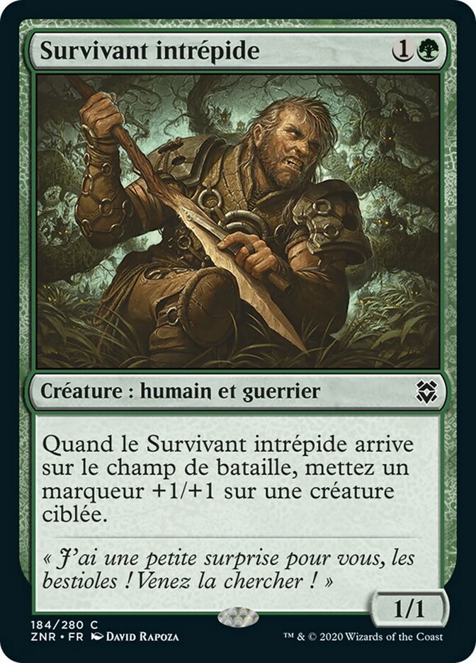 image Survivant intrépide