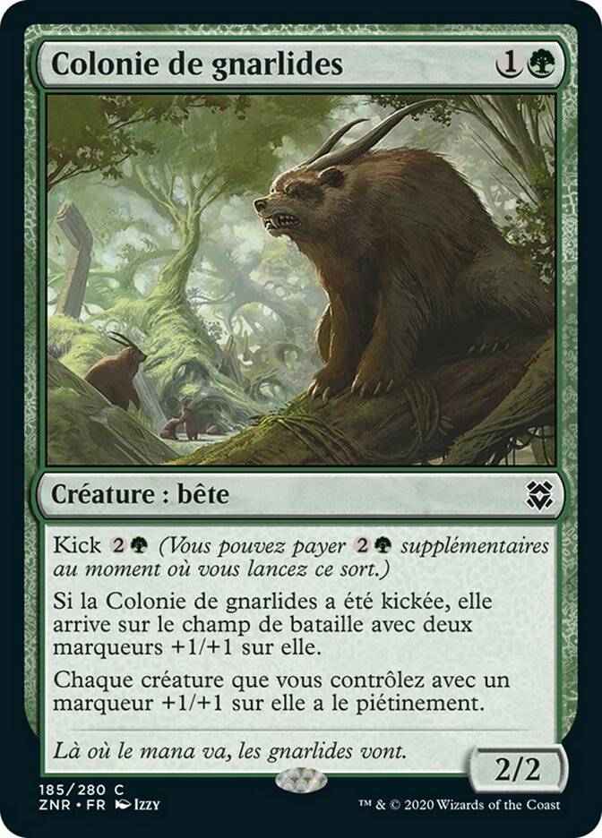 image Colonie de gnarlides