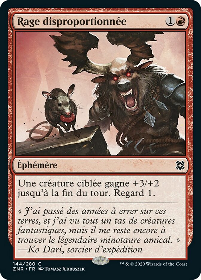 image Rage disproportionnée