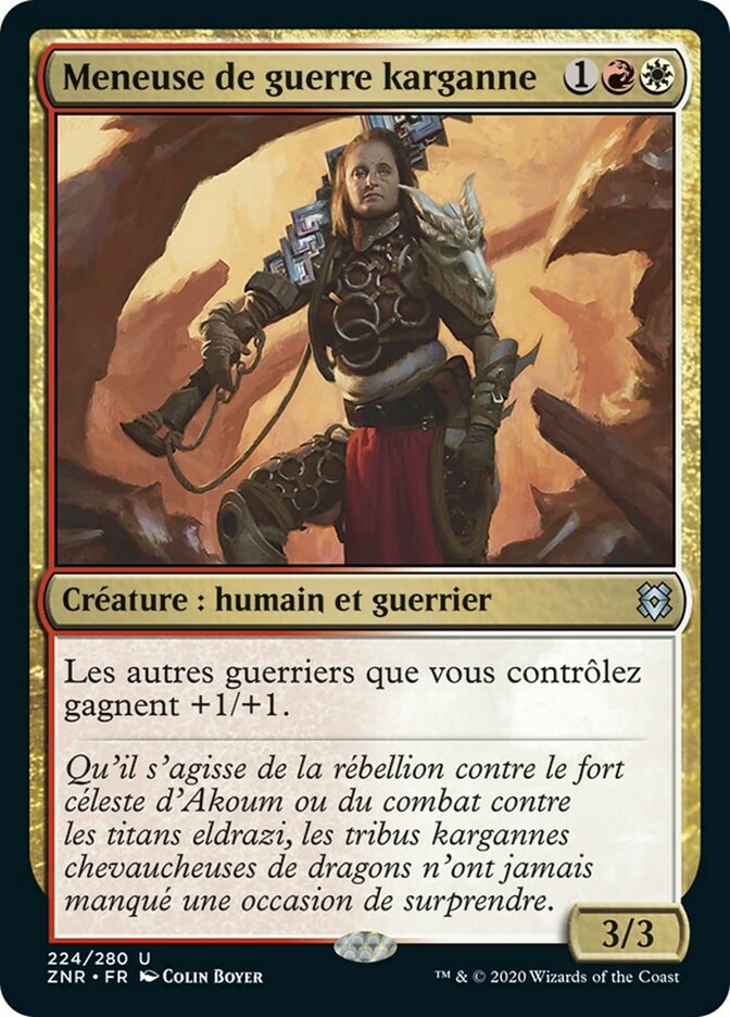 image Meneuse de guerre karganne