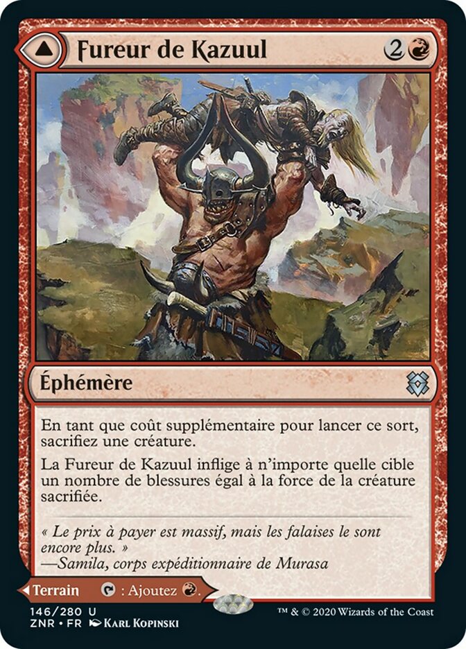 image Kazuul's Fury // Kazuul's Cliffs