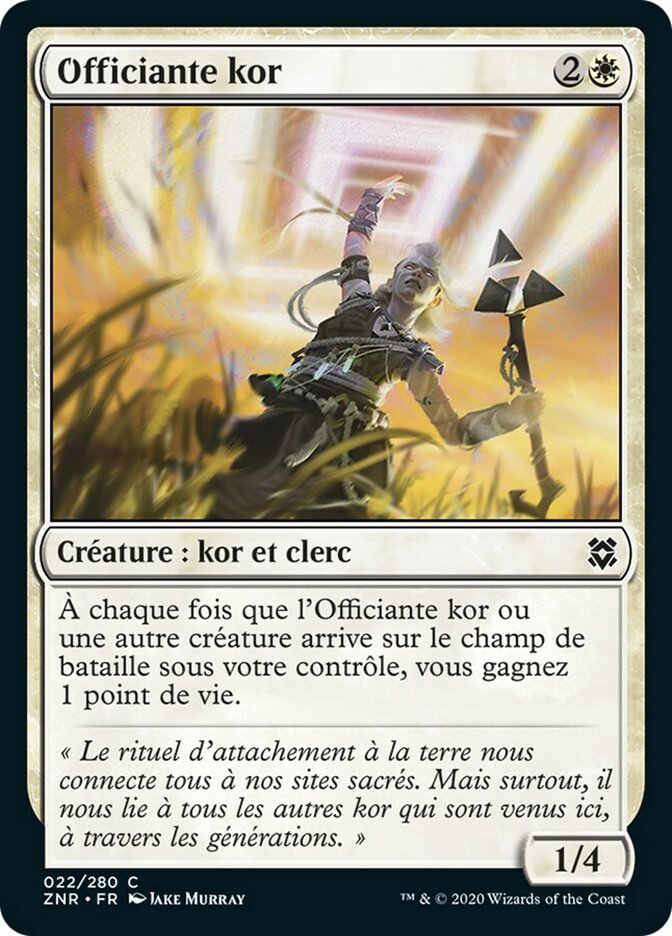 image Officiante kor