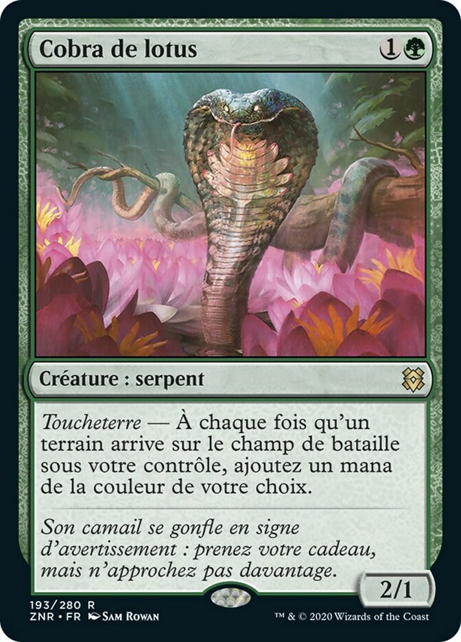 image Cobra de lotus