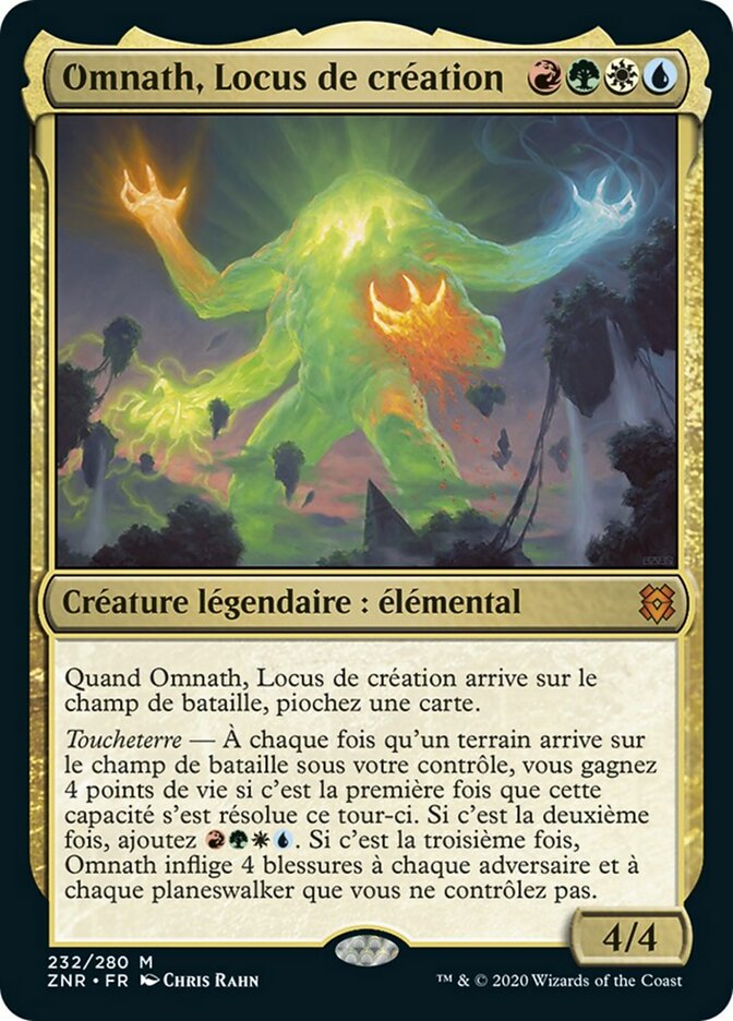 image Omnath, Locus de création