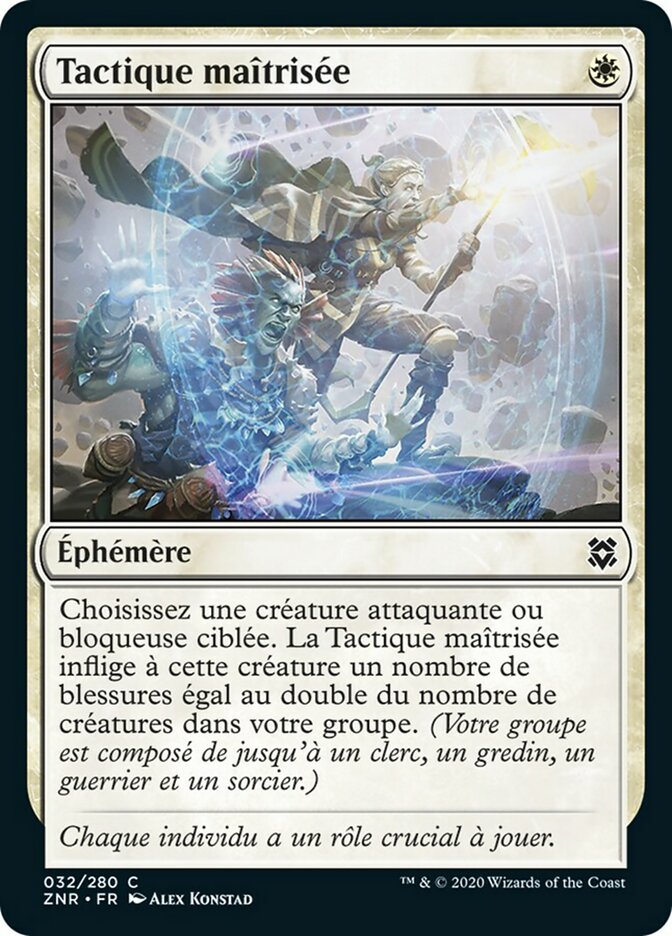 image Tactique maîtrisée