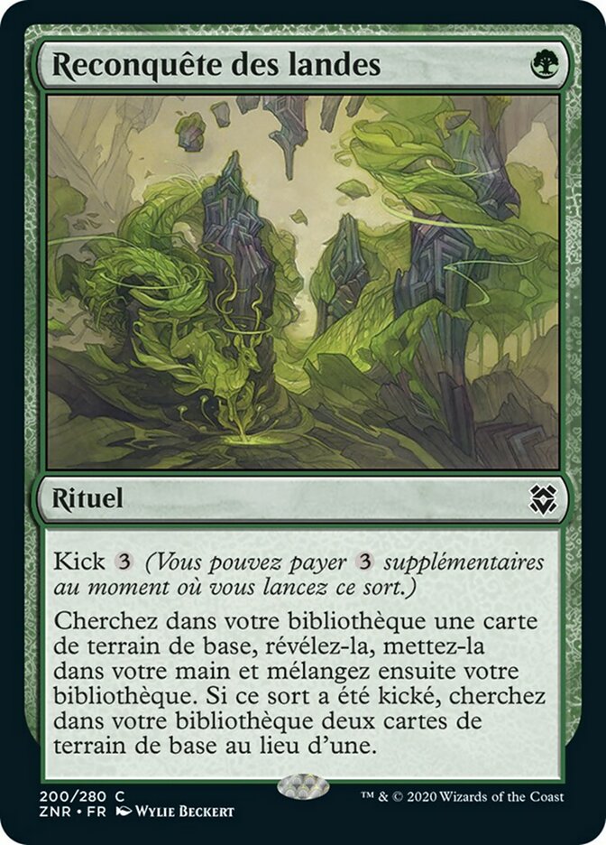 image Reconquête des landes