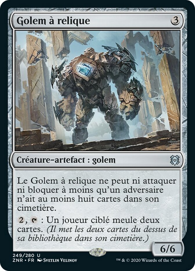 image Golem à relique