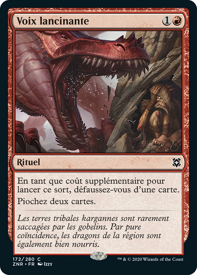 image Voix lancinante