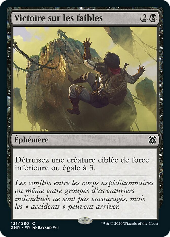 image Victoire sur les faibles