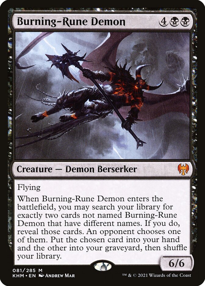 image Burning-Rune Demon