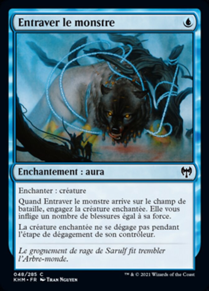 image Entraver le monstre