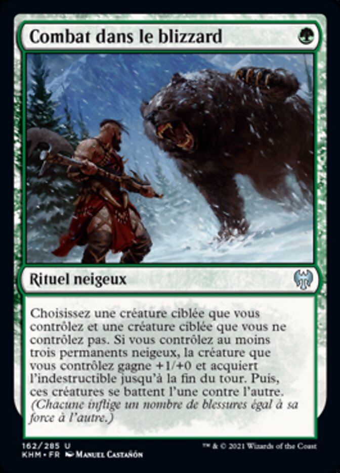 image Combat dans le blizzard