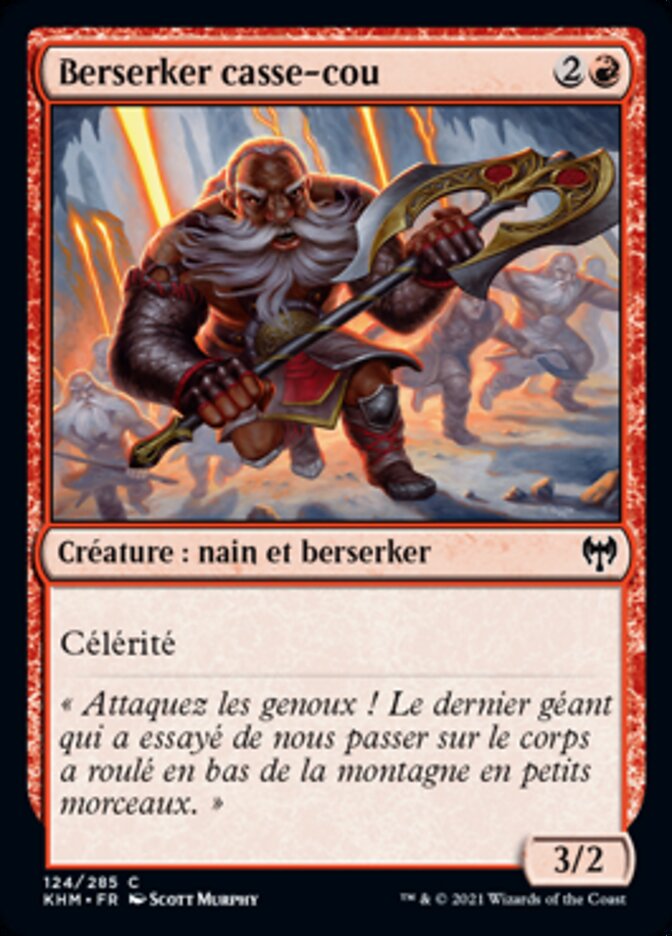 image Berserker casse-cou