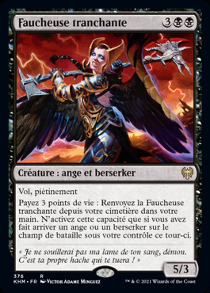 image Faucheuse tranchante